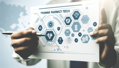 Professional illustration for: Training New Pharmacy Techs: Crafting a 30-60-90 Day Success Plan